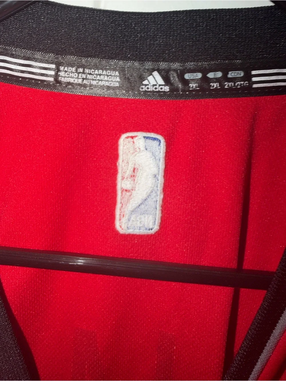 Men's size 2XL adidas Damian Lillard   Portland Trail Blazers Jersey
